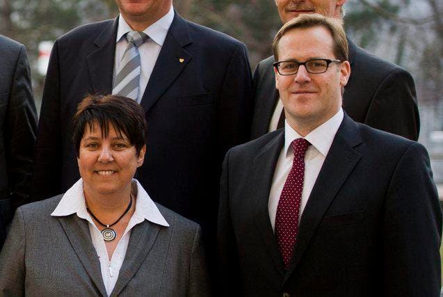 Die FDP des Kantons Schwyz setzt auf ihre bisherigen Regierungsräte Petra Steimen und Kaspar Michel. (Bild: Archiv Keystone/Sigi Tischler)