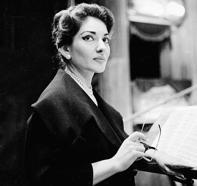 Aus dem hässlichen Entlein ist ein schöner Schwan geworden: Maria Callas im Jahr 1959. (Bild: Erio Piccagliani/AP)