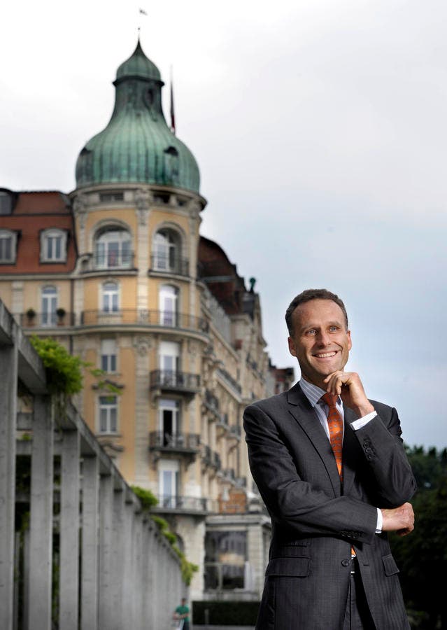 Markus Iseli verlässt das Hotel Palace als Direktor. (Bild: Pius Amrein / Neue LZ)
