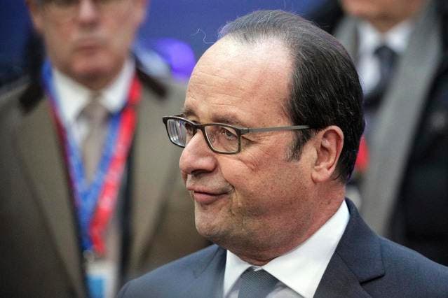 Der noch amtierende Französische Staatspräsident François Hollande. (Bild: AP)