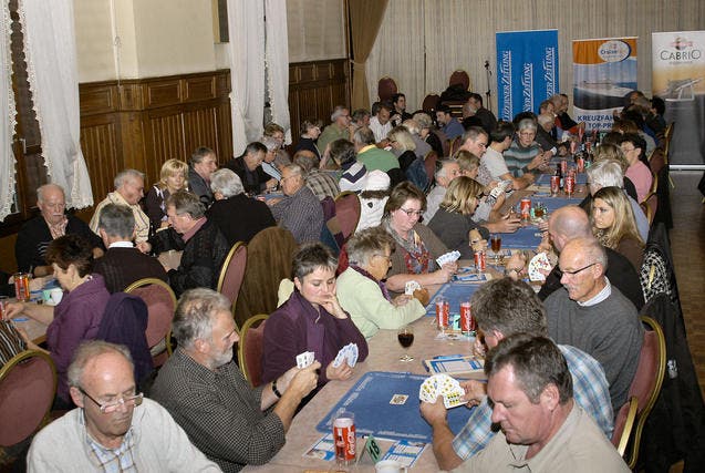 146 Personen nahmen an der letzten Vorausscheidung im «Widder» in Küssnacht SZ teil. (Bild: Claudia Surek / Neue LZ)