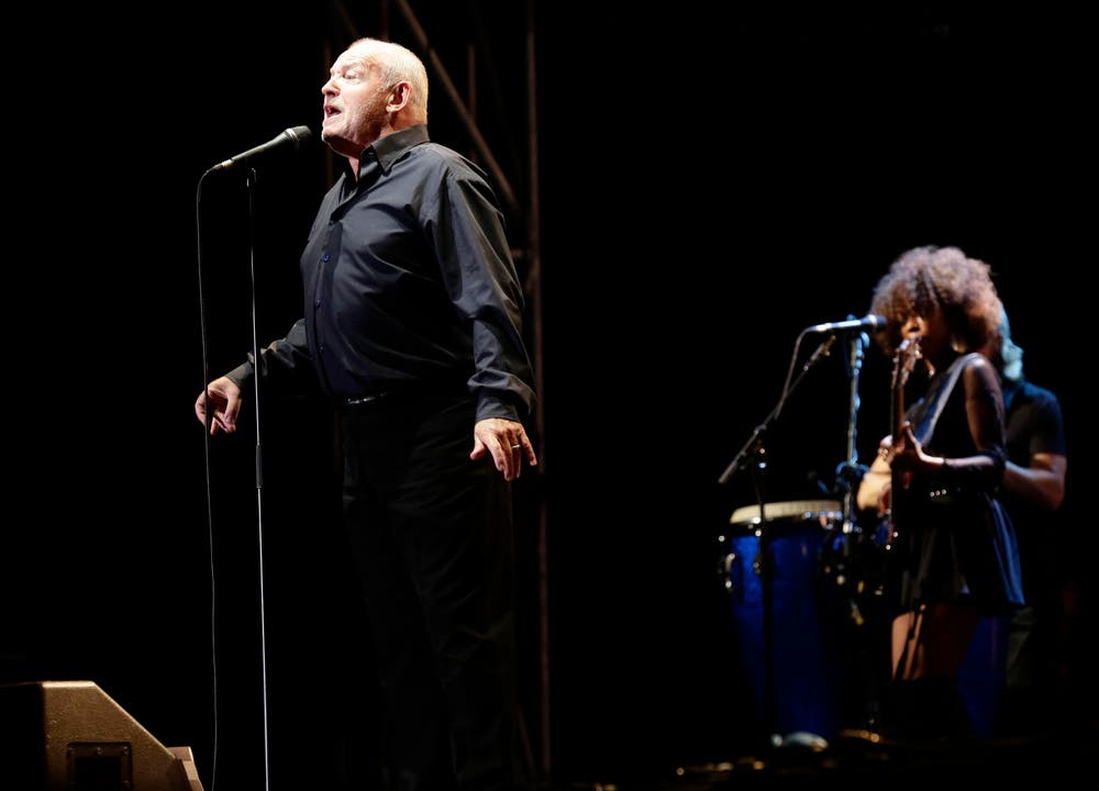 Joe Cocker bei seinem Auftritt am Arboner Summerdays-Festival im August 2013. (Bild: Donato Caspari)