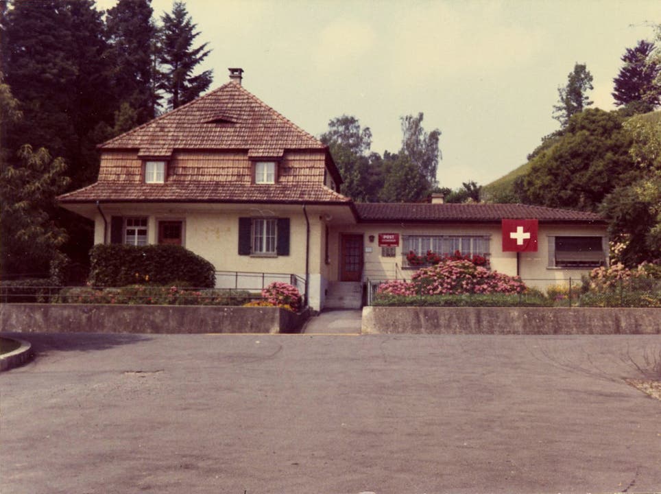 Poststelle Kastanienbaum,ab 1950 (Bild: PD)