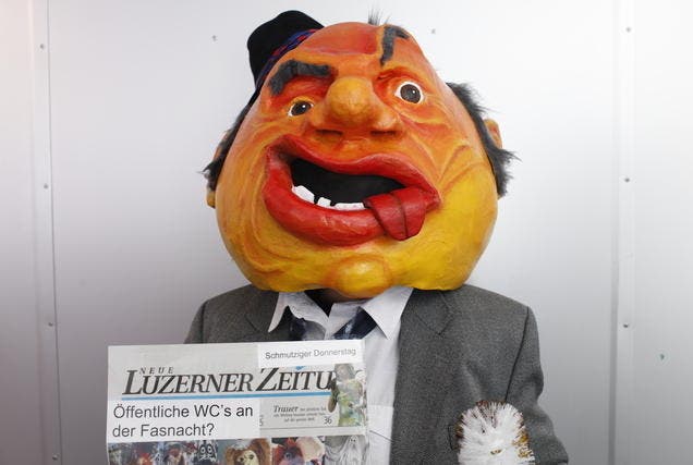 Auch dieses Jahr sucht die Neue Luzerner Zeitung «de beschti Lozärner Fasnachtsgrend». (Bild: Jakob Ineichen/Neue LZ)