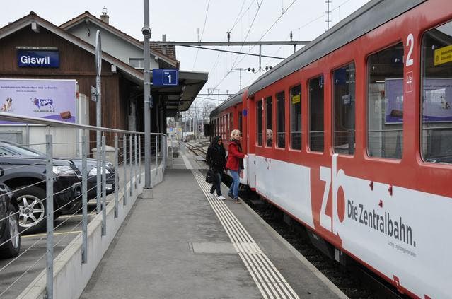 Von Giswil bis Hergiswil konnten die Reisenden den Zug nutzen. (Symbolbild) (Bild: Archiv / Neue OZ)
