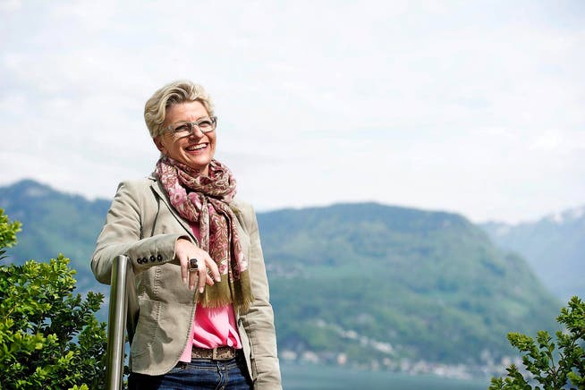 Monika Wicki ist Präsidentin des Vereins Ski Alpin Hergiswil. (Bild Corinne Glanzmann)