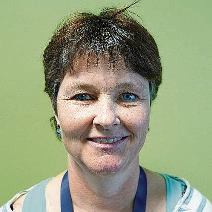 Françoise Lardon vom Brückenangebot der Berufsschule. (Bild: Romano Cuonz (NZ) (Obwaldner Zeitung))