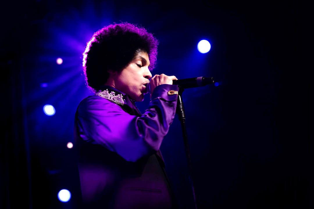 Prince im April 2016 beim 47. Montreux Jazz Festival in der Schweiz. (Bild: Keystone)
