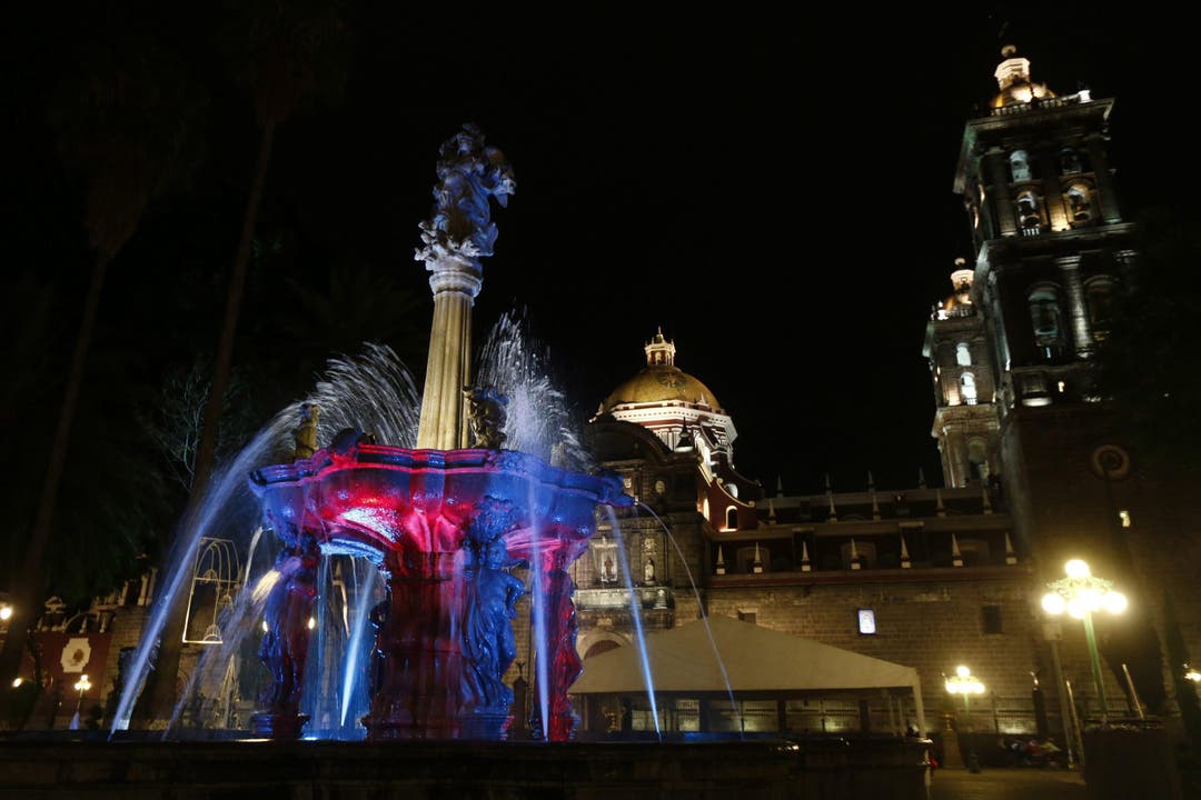 Der San-Miguel-Brunnen in Puebla. (Bild: EPAFRANCISCO GUASCO)
