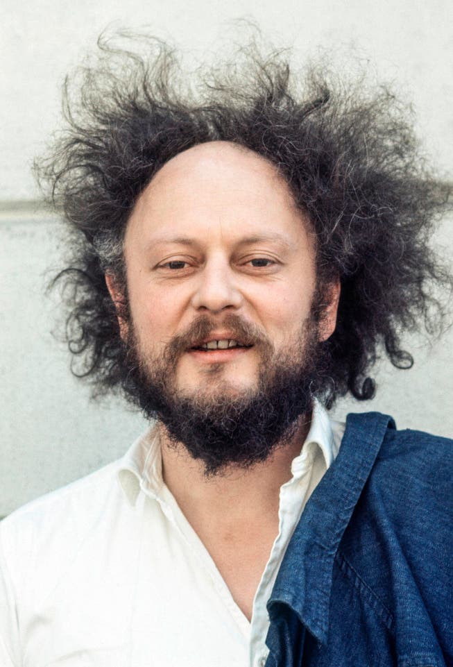 Niklaus Meienberg, im März 1983 in Zürich. (Bild: Keystone)