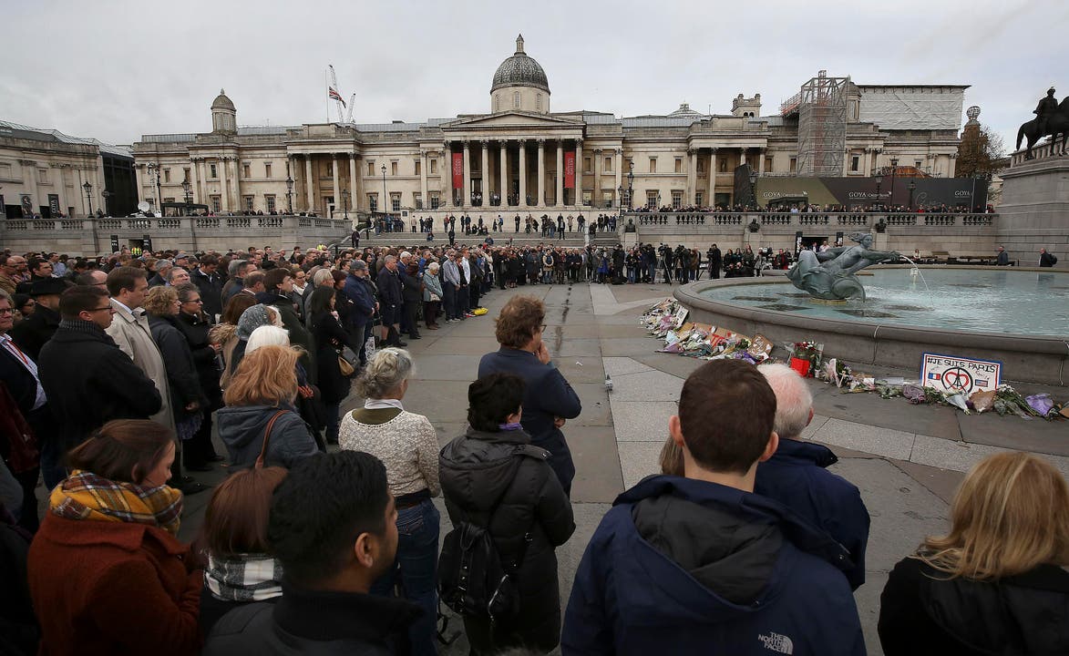 Trafalgar Square, London (Bild: AP / Philip Toscano-Heighton)