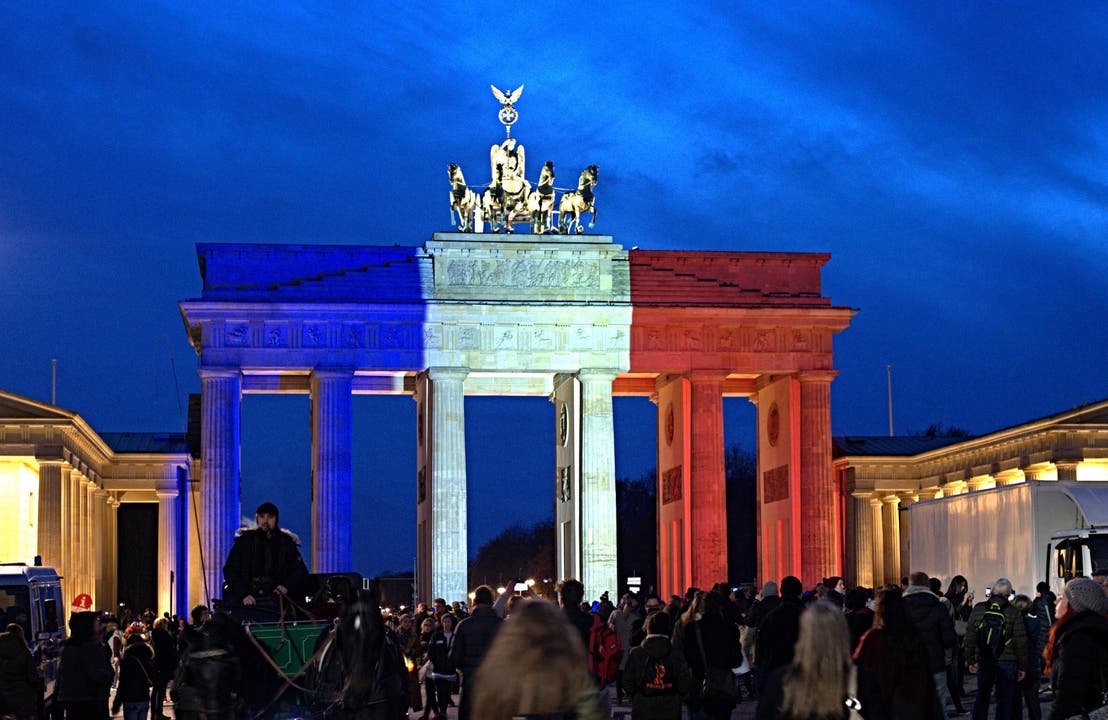 Das Brandenburger Tor in Berlin. (Bild: EPA/PAUL ZINKEN)