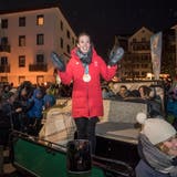 OBWALDEN: 1500 Engelberger empfangen ihre Olympia-Stars