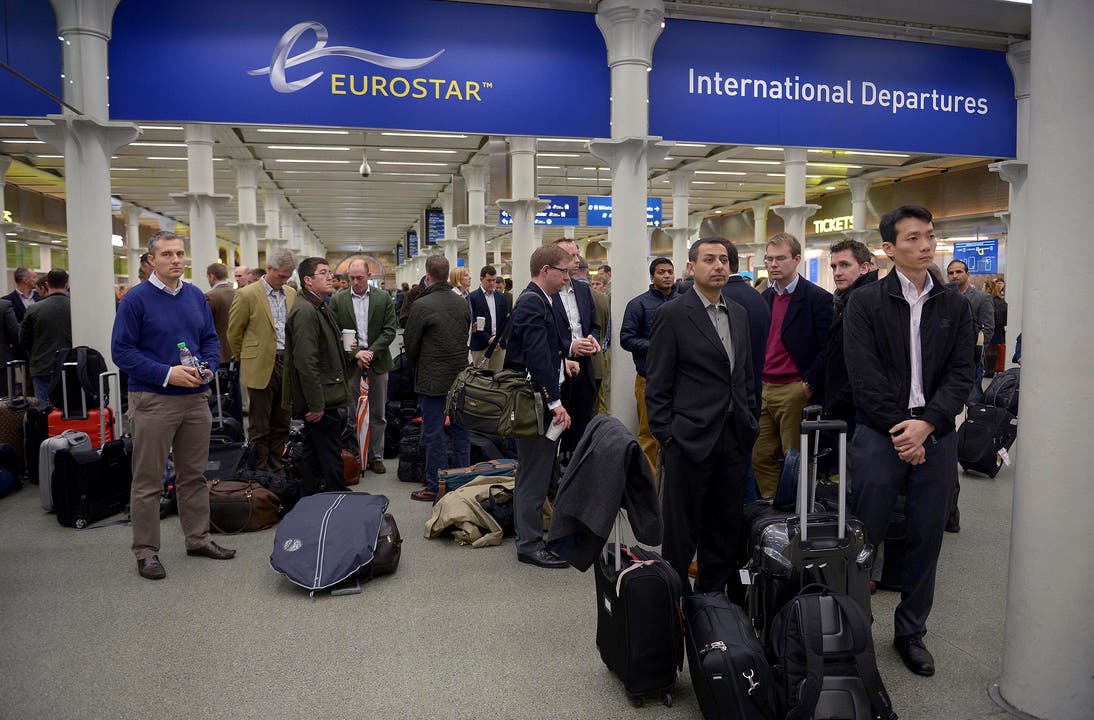 Eurostar-Terminal, London (Bild: AP / Anthony Devlin)