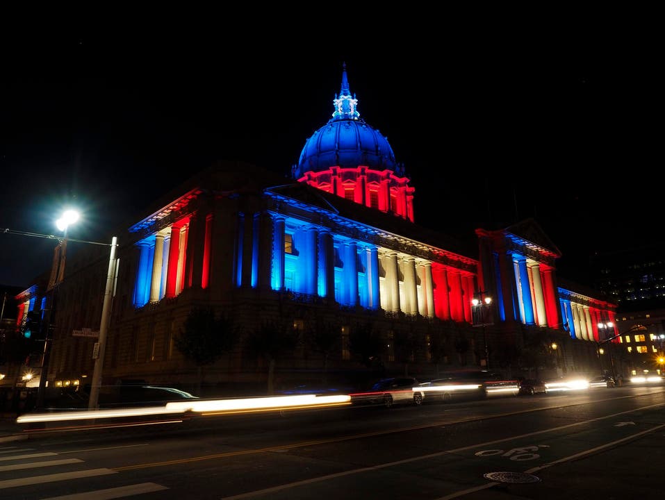Die San Francisco City Hall. (Bild: EPA/JOHN G. MABANGLO)