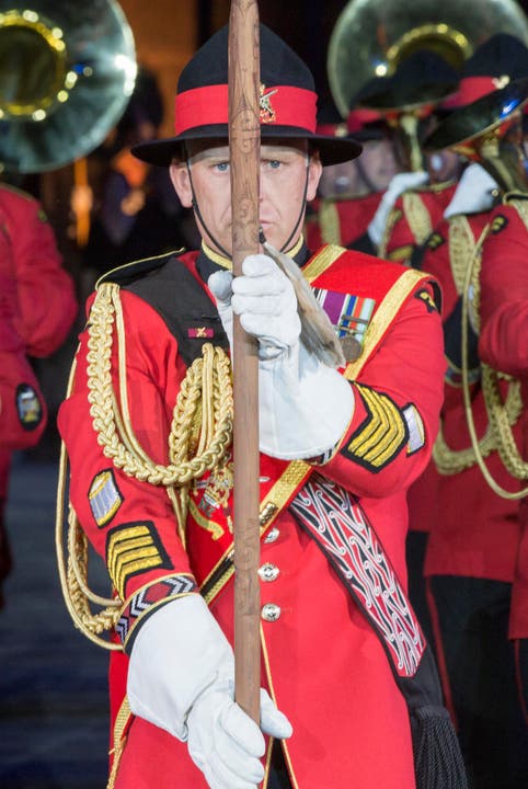The New Zealand Army Band. (Bild: Keystone / Patrick Staub)