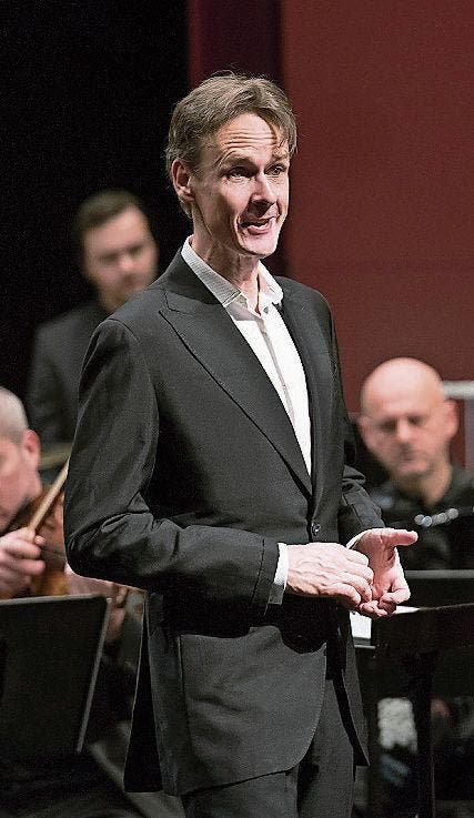 Ian Bostridge überzeugte im Theater Casino Zug. (Bild: Priska Ketterer/ Zuger Sinfonietta (8. Dezember 2017))
