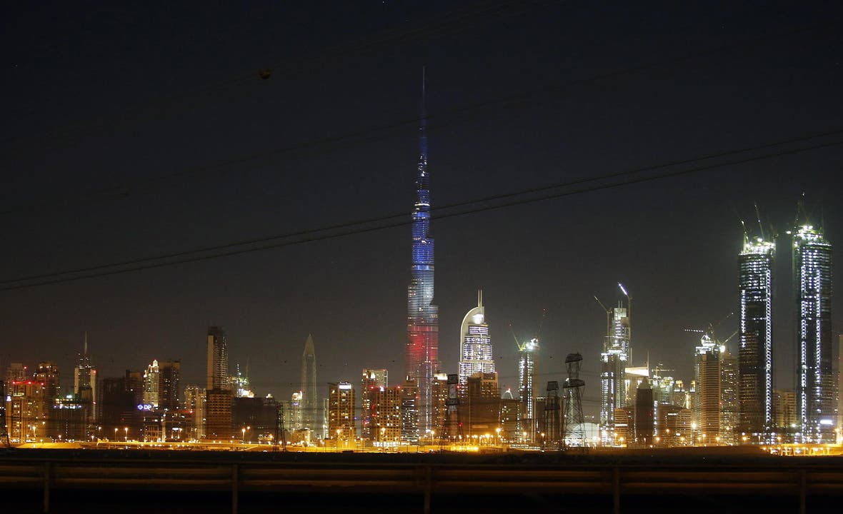 Der Wolkenkratzer Burj Khalifa in Dubai. (Bild: EPA/ALI HAIDER)