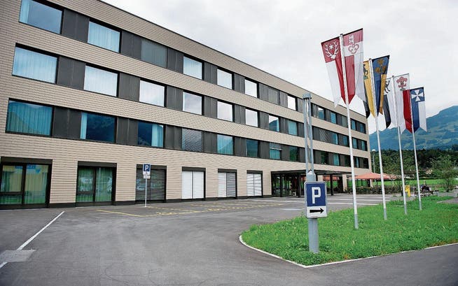 Das Kantonsspital Obwalden in Sarnen. (Bild: Corinne Glanzmann (20. August 2014))