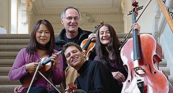 Das Ilios Quartett spielt am Sonntag in der Kantonsschule Wattwil. (Bild: pd)