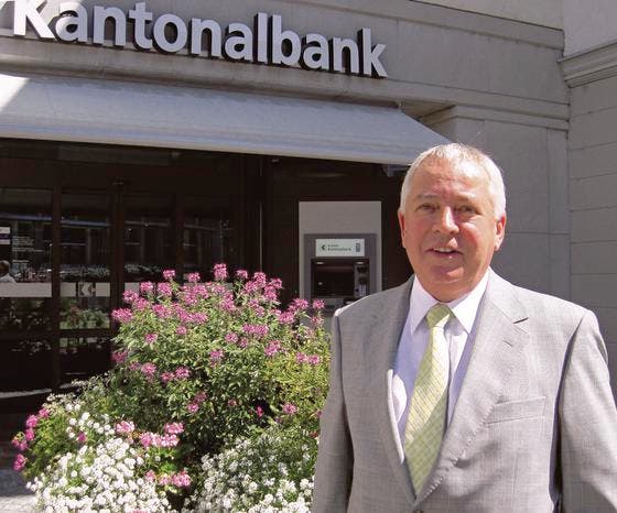 Jean-Pierre Villommet: Ein Bankfachmann von altem Schrot und Korn geht in Pension. (Bild: Max Tinner)