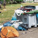 Bilanz nach dem Open Air 2017: Weniger Abfall als zu Hause