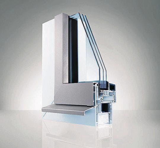 Das EgoKiefer-Kunststoff/Aluminium-Fenster XL® ist Minergie-P®-zertifiziert. (Bild: pd)