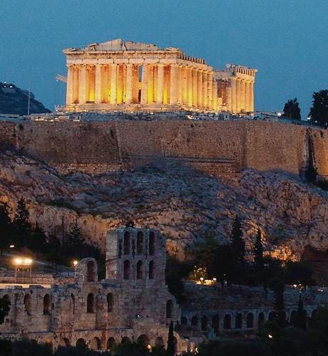 Die Akropolis in Athen. (Bild: epa/Kay Nietfeld)