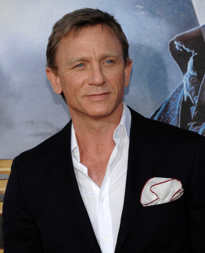 Daniel Craig steht derzeit zum letzten Mal als James Bond vor der Kamera. (Bild: Keystone)