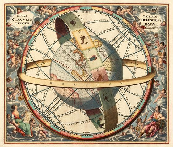 Astronomical chart vintage (Bild: Fotolia)
