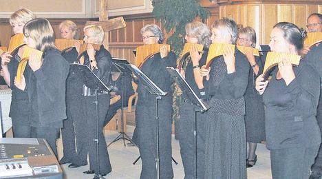 Panflötenbegeisterte aus dem Rheintal geben am Freitag, 6. August, 19 Uhr, ein Benefizkonzert in der Kirche Oberriet. (Bild: pd)