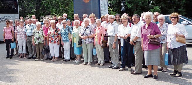 Die Mitglieder der Ignatianischen Gemeinschaft Alttoggenburg gehen jedes Jahr auf Wallfahrt. (Bild: PD)