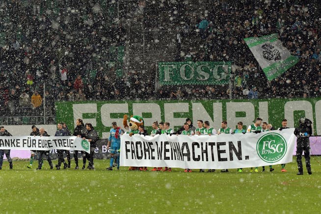 Starker Rückhalt, modernes Stadion - der FC St.Gallen hat viel, was es braucht, um mehr als ein Mitläufer zu sein. (Bild: Gonzalo Garcia (EQ Images))