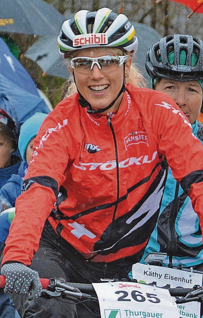 Jolanda Neff: Eine weitere Ehrung für die Nummer 1 der Mountainbike-Weltrangliste aus Thal. (Bild: Archiv/ys)