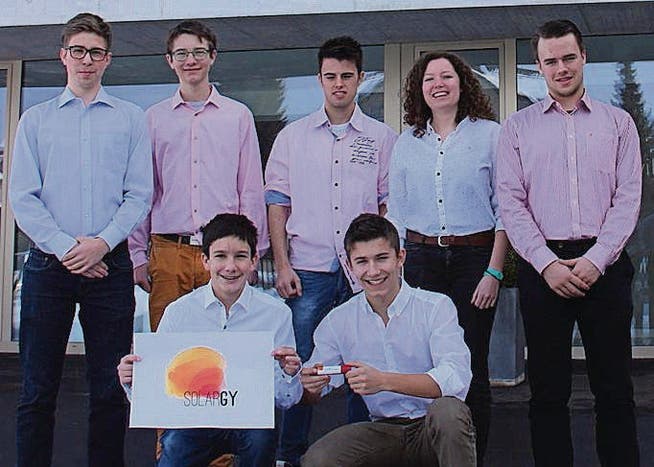 Die sieben Jungunternehmer von Solargy. (Bild: pd)