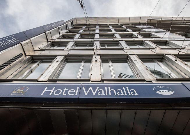 Das Hotel Walhalla wird kommendes Jahr totalsaniert. (Bild: Urs Bucher)