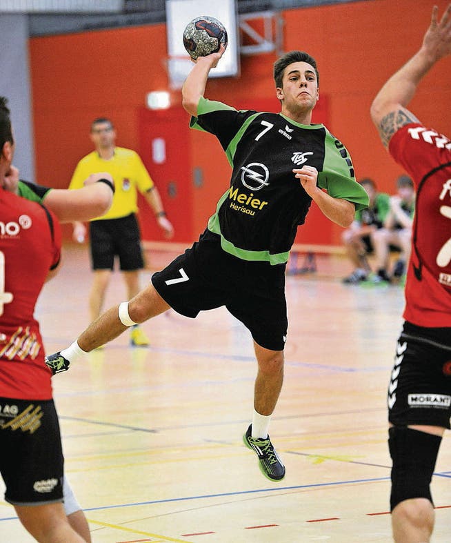 Nach zwei Niederlagen in Folge finden die Handballer des TV Herisau zum Siegen zurück. (Bild: Frank Huber)