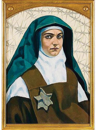 Erst Jüdin, dann Nonne: Edith Stein, Ölgemälde von Simeon Gigov im Karmelitenkonvent Wien. (Bild: pd)