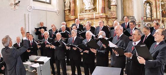 Der Männerchor Widnau singt am Sonntag, 11. Dezember, um 17 Uhr in der katholischen Kirche. (Bild: pd)