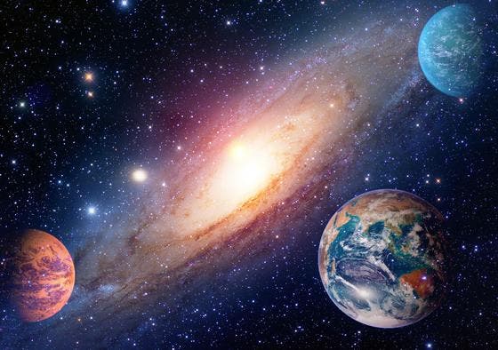 Astrology astronomy earth outer space solar system mars planet m (Bild: Fotolia)