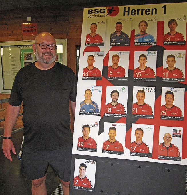 BSG-Trainer Uwe Jungclaus geht mit realistischen Erwartungen in die 1.-Liga-Saison. (Bild: Martin Hüsler)