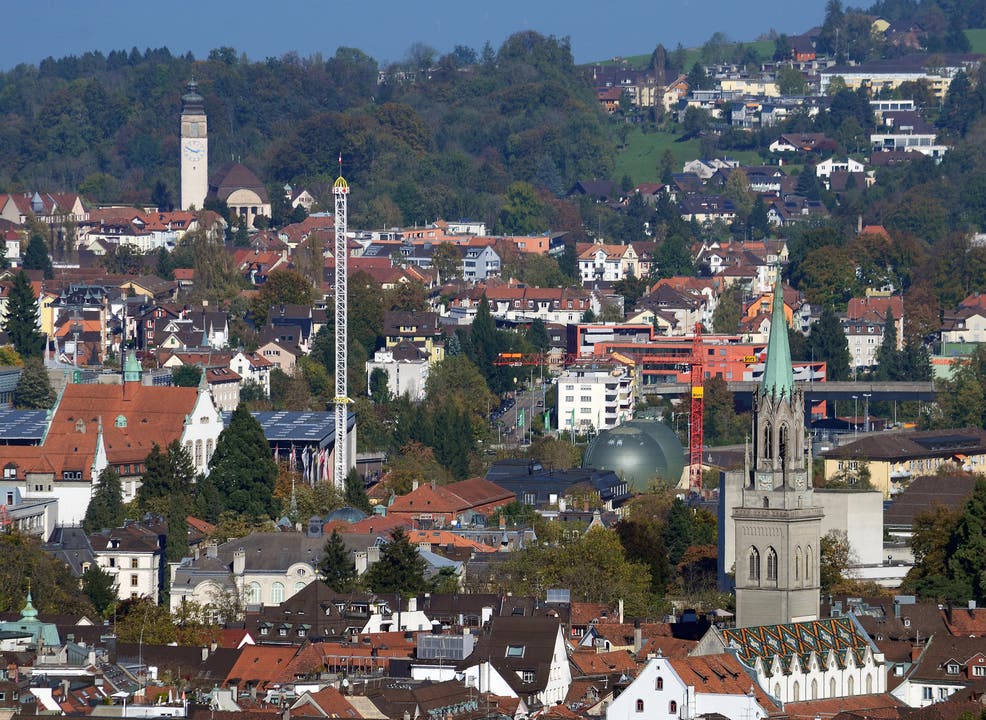 St.Gallen ...ein Turm mehr! (Bild: Walter Schmidt)