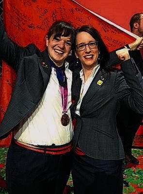 Dominique Zwygart (links) und Karin Bischoff. (Bild: pd)