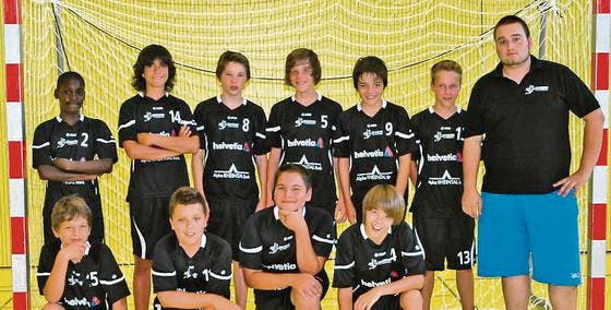 Junioren U15 des HC Rheintal: Bewährungsprobe in der Meisterschaft. (Bild: pd)