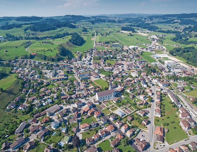 Bütschwil-Ganterschwil, im Bild Bütschwil, ist von allen Toggenburger Gemeinden im letzten Jahr am stärksten gewachsen. (Bild: pd)