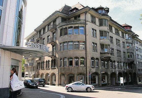 Eckhaus Oberer Graben 46 vis-à-vis des Einstein-Kongresszentrums. (Bild: Daniel Klingenberg)