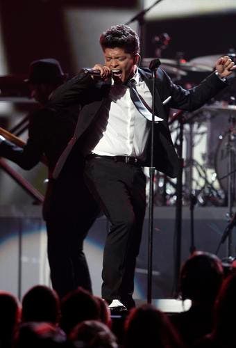 Grammy-Gewinner Bruno Mars (Bild: Keystone)