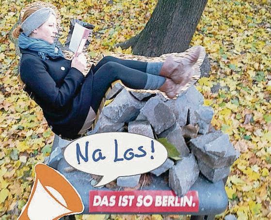 «Berlin ist gross und ich bin klein», sagt Rebecca C. Schnyder. (Bild: Rebecca C. Schnyder)