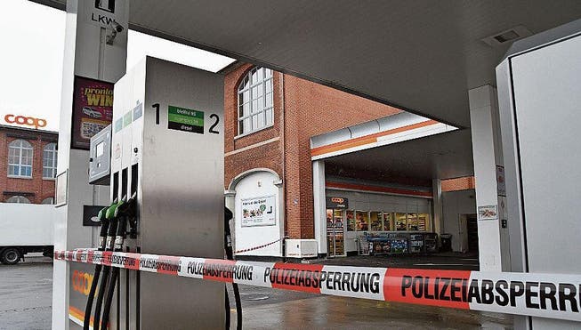 Diese Tankstelle in Arbon überfiel der 71-Jährige. (Bild: Manuel Nagel)