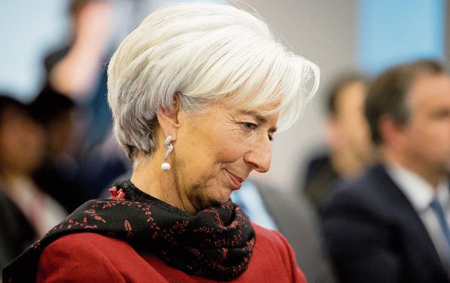 In der Tapie-Affäre geht Christine Lagarde straffrei aus. Doch nun bangt sie um ihren Spitzenposten beim IWF. (Bild: Andrew Harnik/AP)